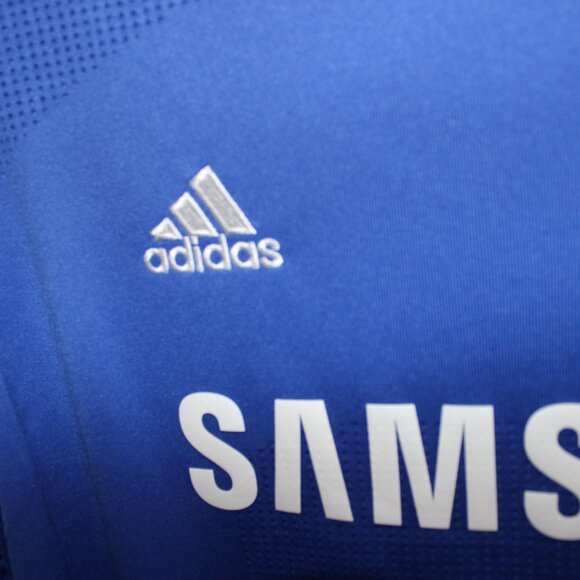 new Adidas CHELSEA 2010-11 home shirt Men's Small soccer jersey Samsung P95896 - Picture 9 of 12
